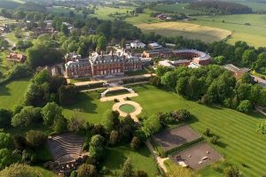 Aerial view Bryanston grounds