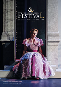 The cover of Dorset Opera's 2023 Christmas Newsletter